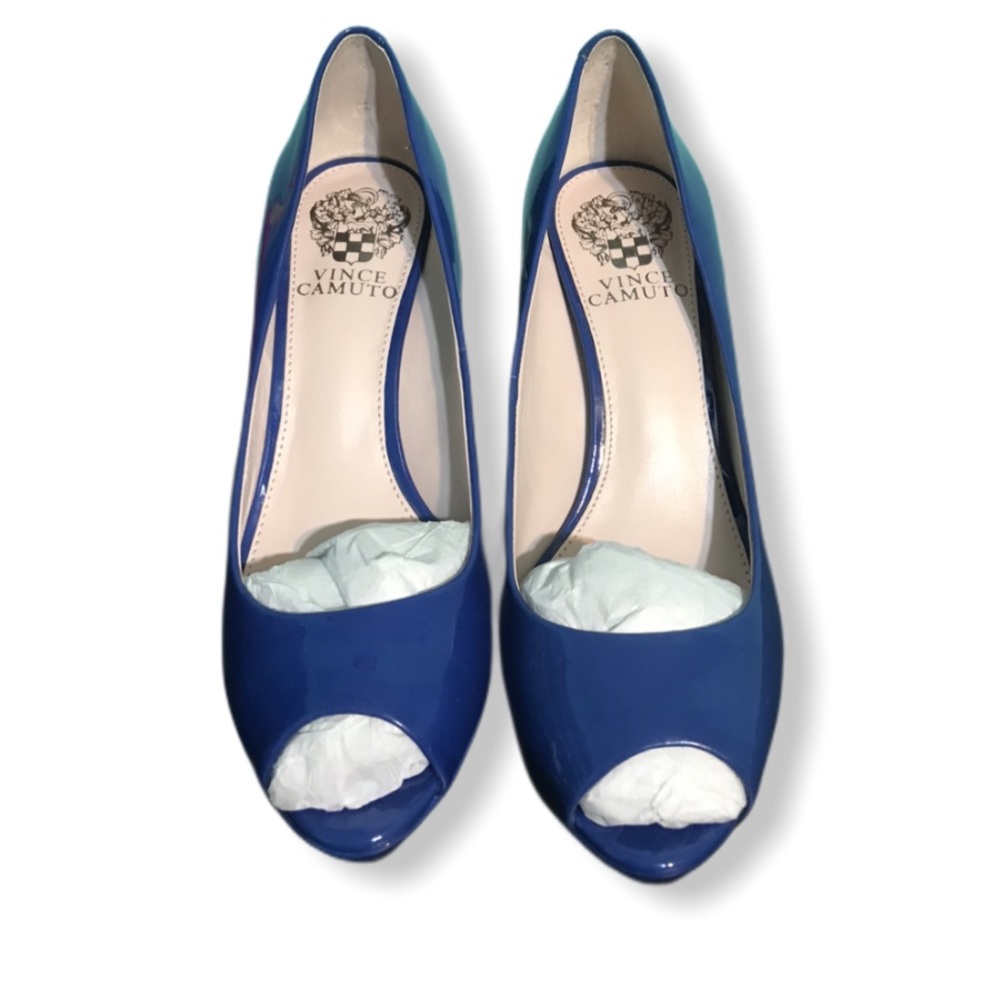 Vince Canuto Kendall Egyptian Blue Heels